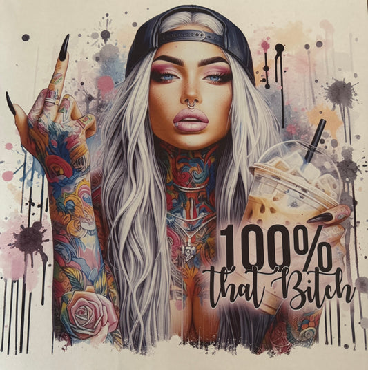 100% That